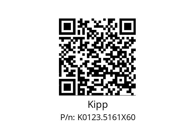   Kipp K0123.5161X60