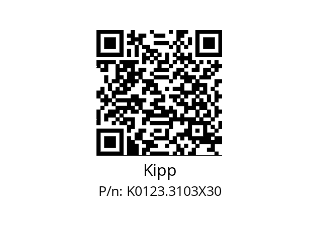   Kipp K0123.3103X30