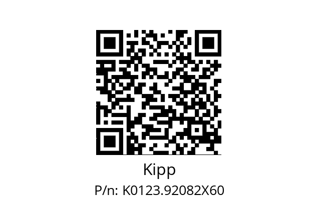   Kipp K0123.92082X60