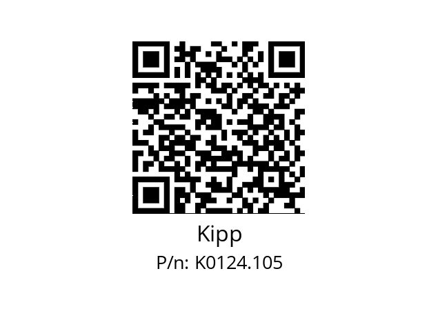   Kipp K0124.105