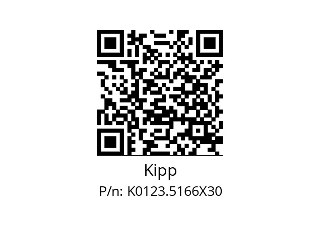   Kipp K0123.5166X30