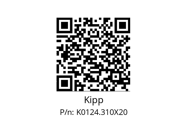   Kipp K0124.310X20