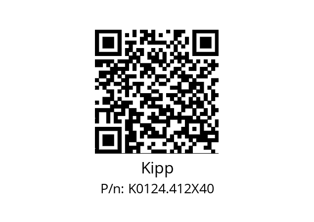   Kipp K0124.412X40