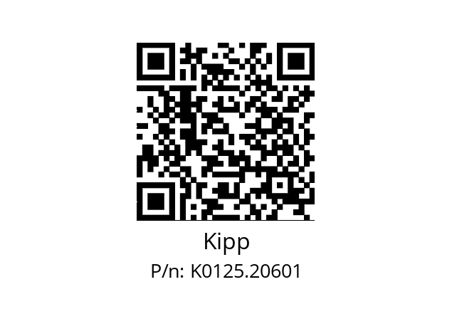   Kipp K0125.20601