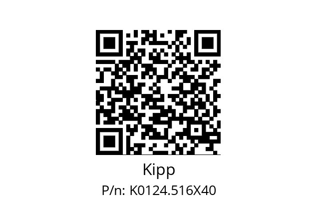   Kipp K0124.516X40