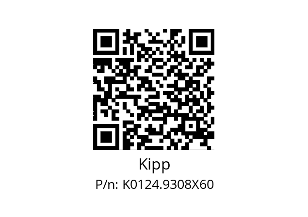   Kipp K0124.9308X60