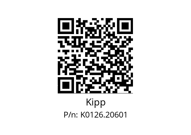   Kipp K0126.20601