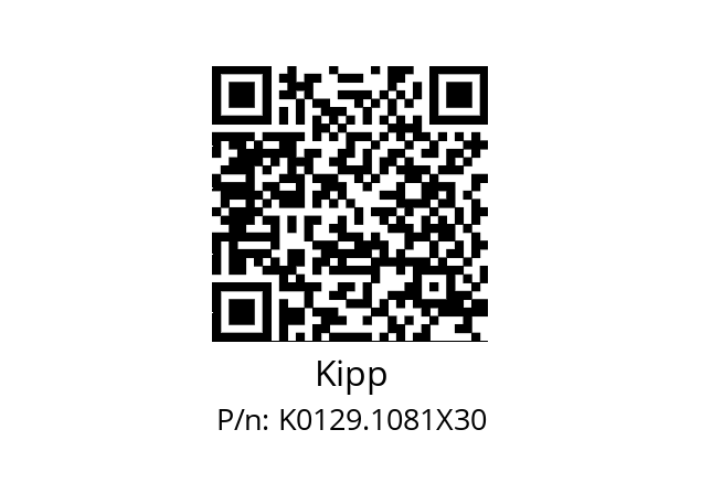   Kipp K0129.1081X30