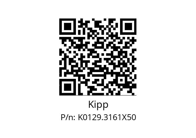   Kipp K0129.3161X50