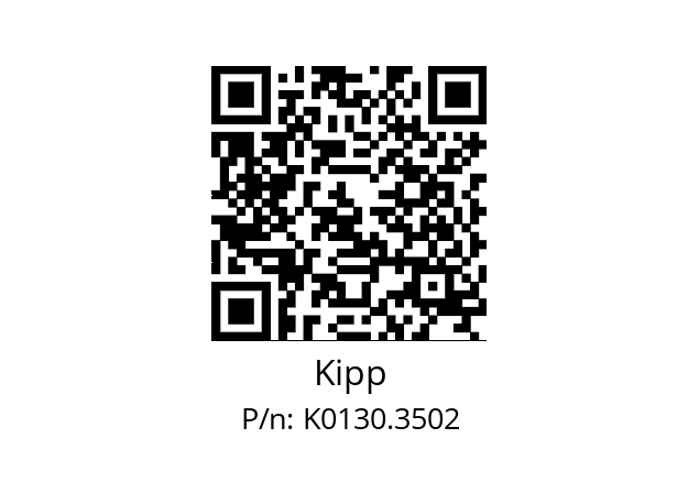   Kipp K0130.3502