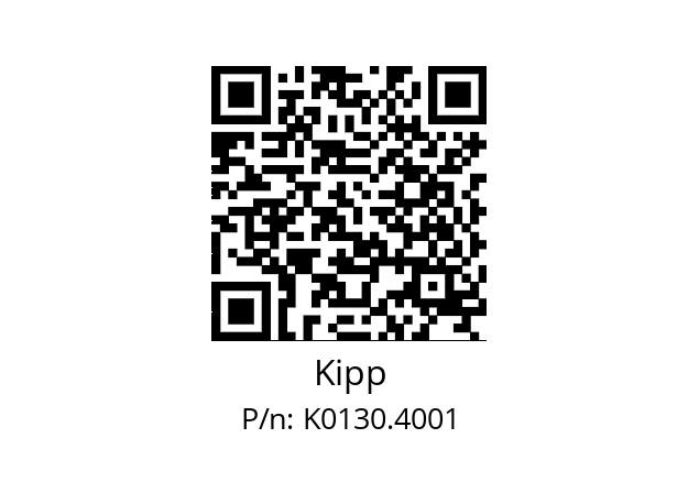   Kipp K0130.4001