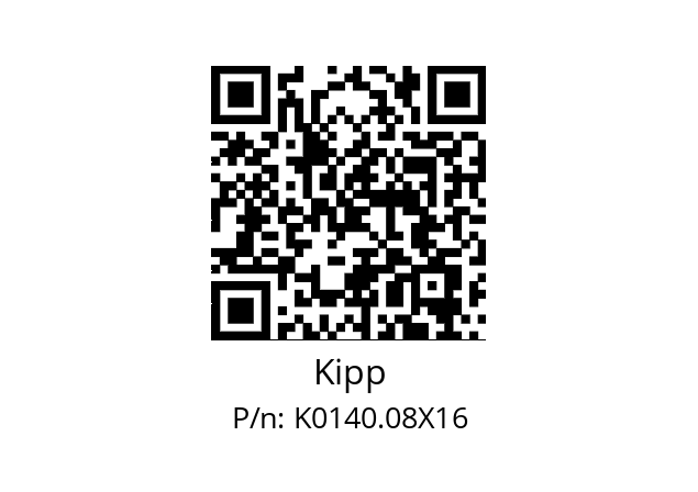   Kipp K0140.08X16