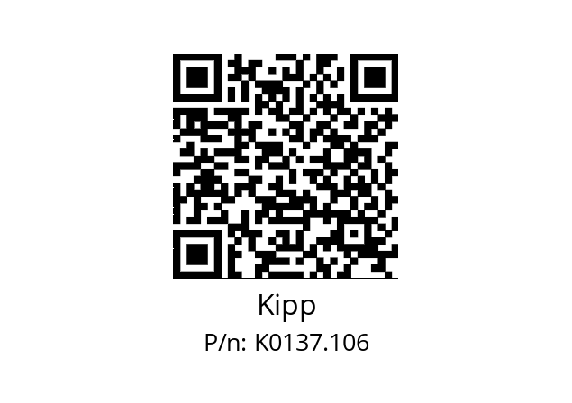   Kipp K0137.106