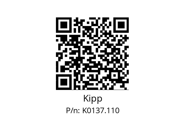   Kipp K0137.110