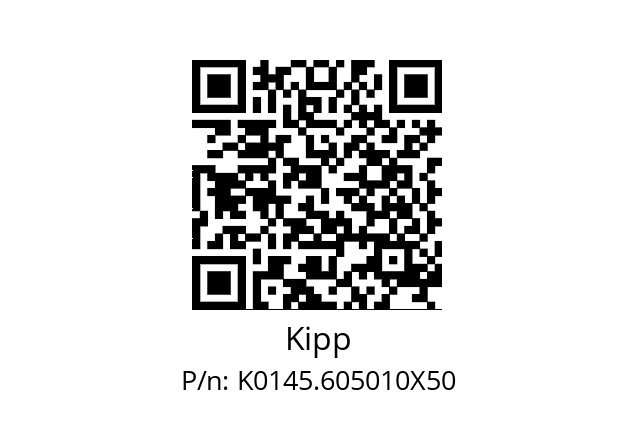   Kipp K0145.605010X50