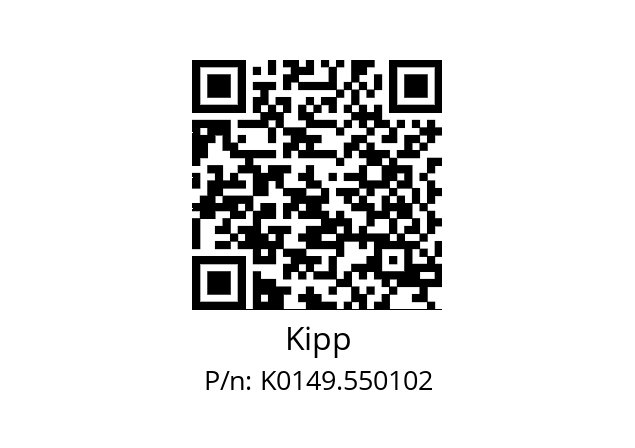   Kipp K0149.550102