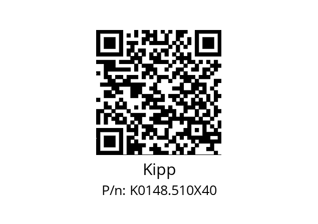   Kipp K0148.510X40