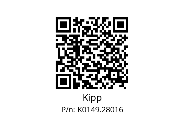   Kipp K0149.28016