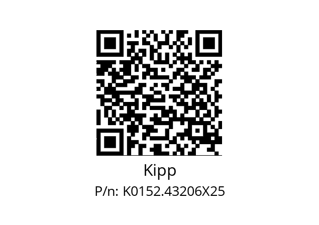   Kipp K0152.43206X25