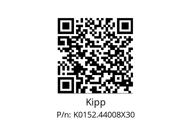   Kipp K0152.44008X30