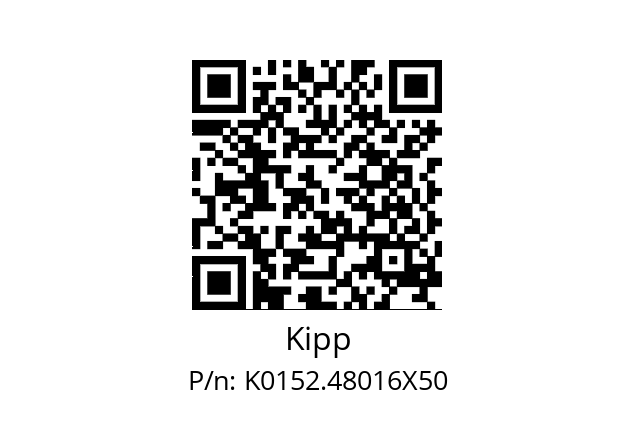   Kipp K0152.48016X50