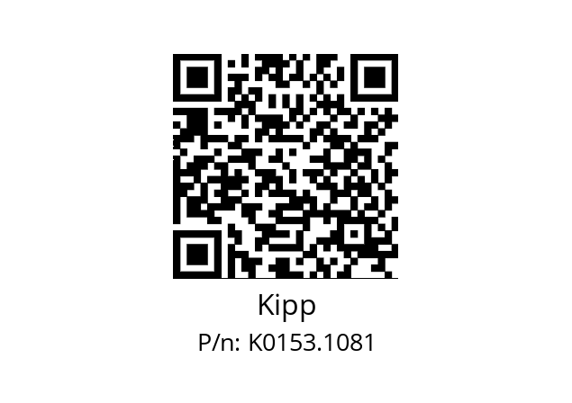   Kipp K0153.1081