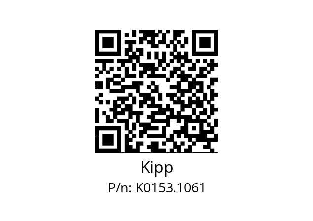   Kipp K0153.1061