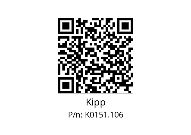   Kipp K0151.106