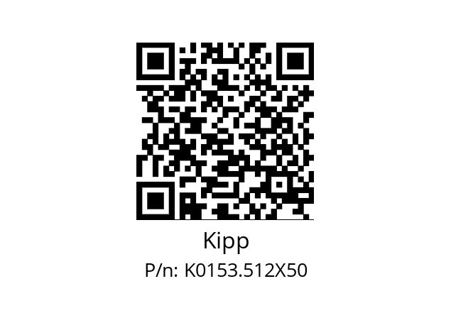   Kipp K0153.512X50