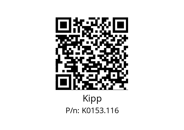   Kipp K0153.116