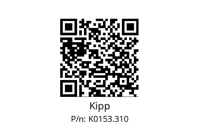   Kipp K0153.310