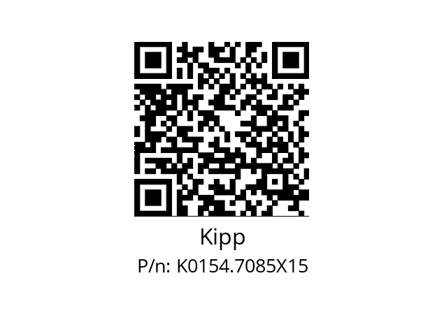   Kipp K0154.7085X15