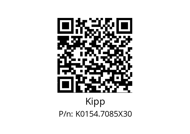   Kipp K0154.7085X30