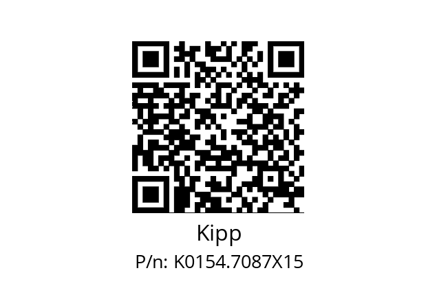   Kipp K0154.7087X15