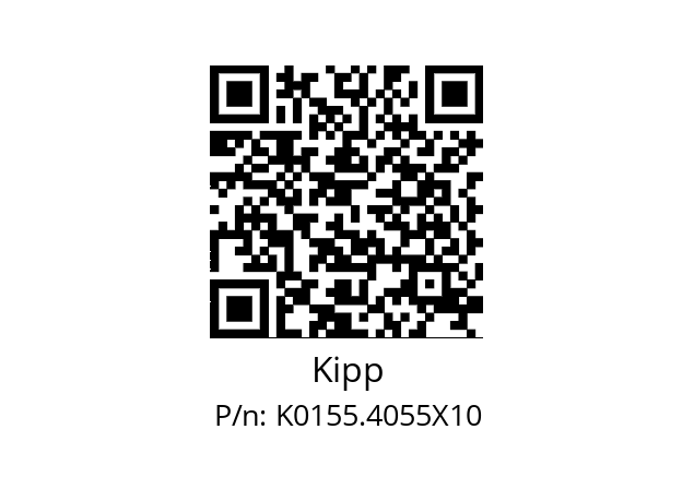   Kipp K0155.4055X10