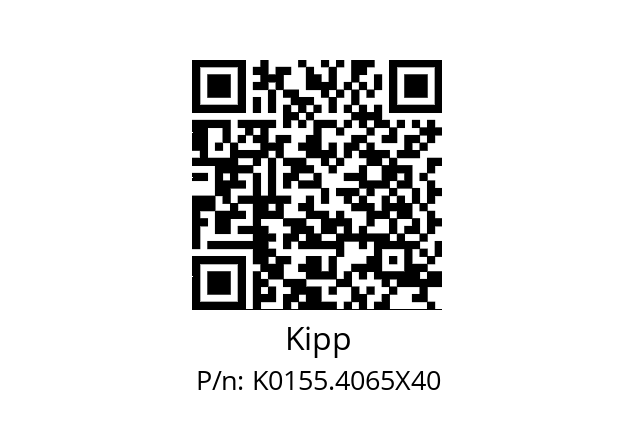   Kipp K0155.4065X40