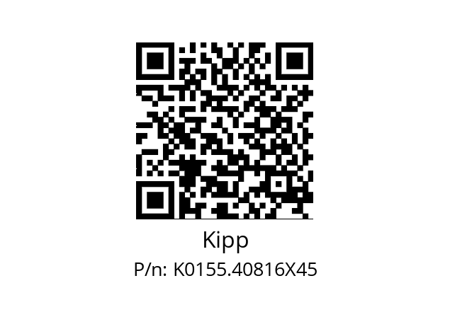   Kipp K0155.40816X45