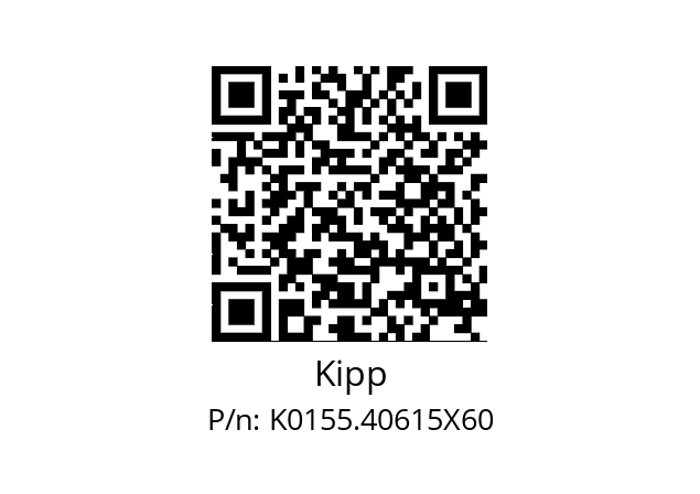   Kipp K0155.40615X60