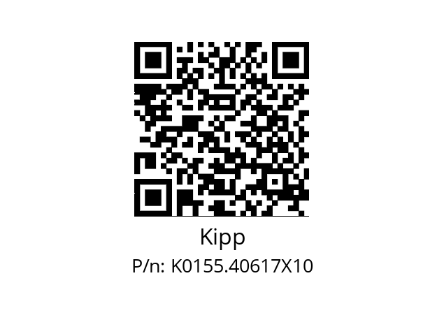   Kipp K0155.40617X10