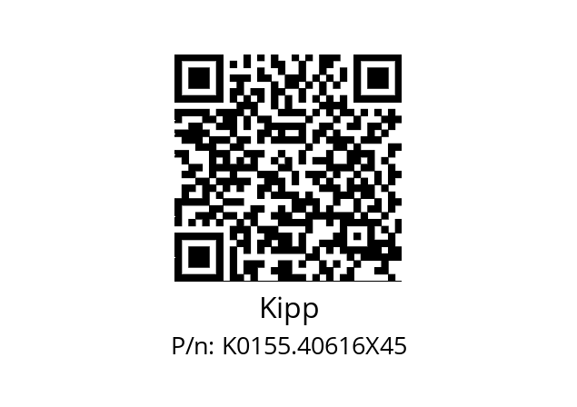   Kipp K0155.40616X45