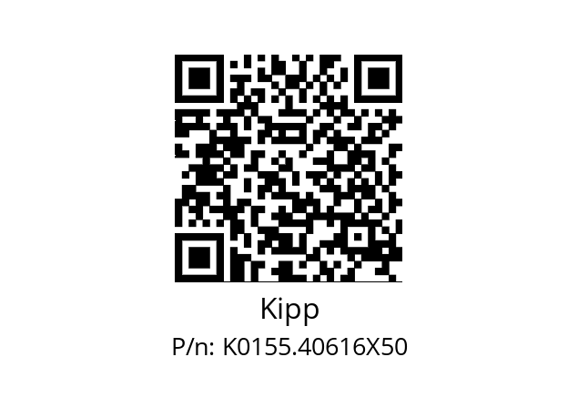   Kipp K0155.40616X50