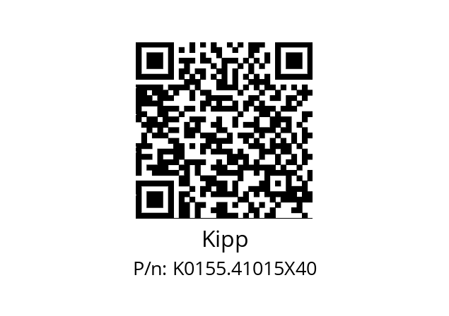   Kipp K0155.41015X40