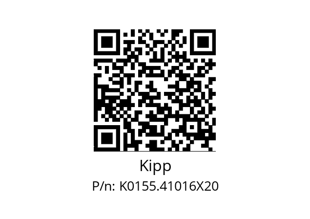   Kipp K0155.41016X20