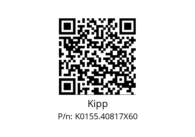   Kipp K0155.40817X60