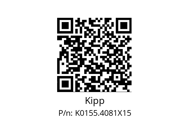   Kipp K0155.4081X15