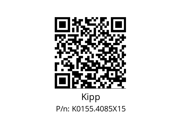   Kipp K0155.4085X15