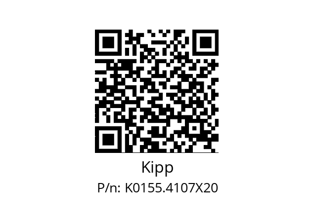   Kipp K0155.4107X20