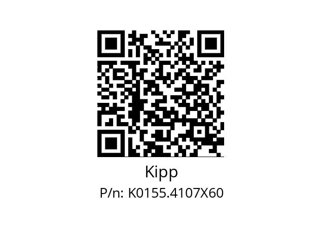   Kipp K0155.4107X60