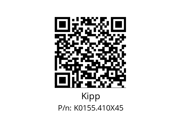   Kipp K0155.410X45