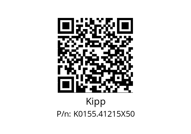   Kipp K0155.41215X50